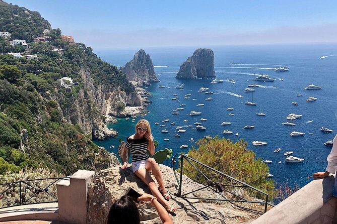Capri and Anacapri with Local Guide - Capri Town Highlights: Piazzetta, Cafés, and Augustus Gardens
