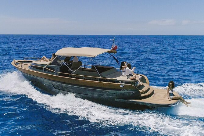 Capri Boat Tour from Naples – Small Group, Swim & Relax - The swim stop at Spiaggia di Marina Piccola