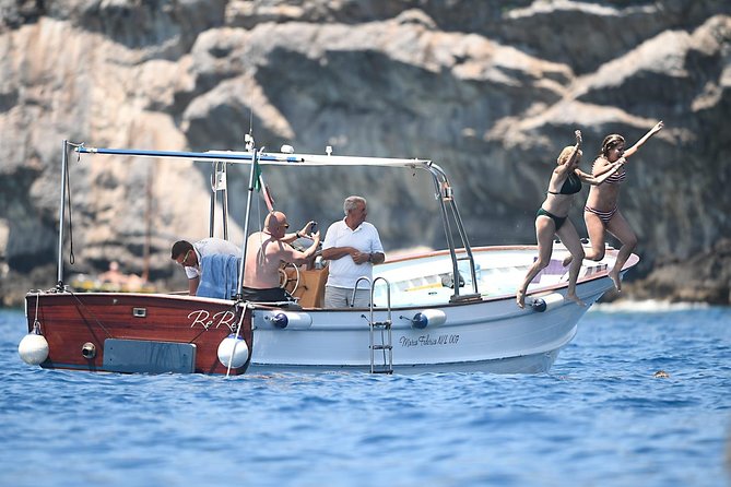 Capri Boat Tour: Grottoes, Swim & Sip Limoncello in a Small Group - Swim and snorkel breaks: fun, but go in with the right expectations