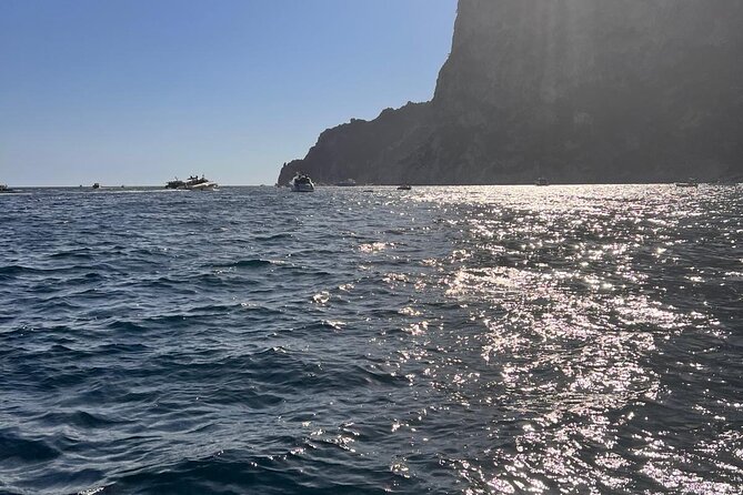 Capri Boat Tour Shared with Local Captain - Punta Ventroso: long anchor time for aperitif and swimming