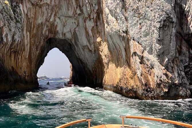 Capri Boat Tour Shared with Local Captain - Caves on the agenda: Blue Grotto, Green Cave, and the others