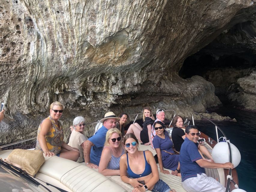 Capri by Boat from Massa Lubrense - Capri Sightseeing Highlights by Boat: Grottoes and Faraglioni