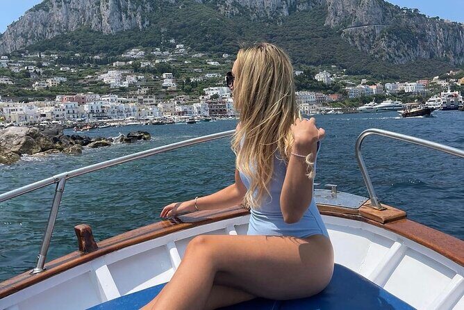 Capri by Private Boat – Hidden Caves & Swimming Stop - Green Grotto: how light creates that signature color