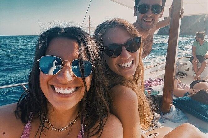 Capri by Private Boat – Hidden Caves & Swimming Stop - Punta Carena Lighthouse: old power, big presence