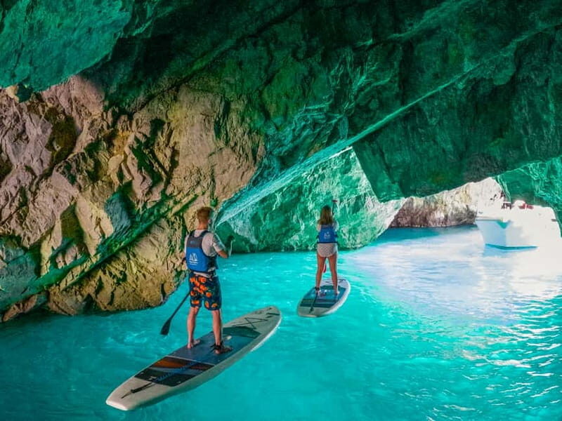Capri: Caves and Beaches Paddle Board Tour. Photos included - Getting to Capri Hydro (Marina Piccola) Without Stress