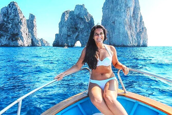 Capri enjoy the Dolce Vita by boat for 4 unforgettable hours! - Blue Grotto budgeting and the small-boat transfer