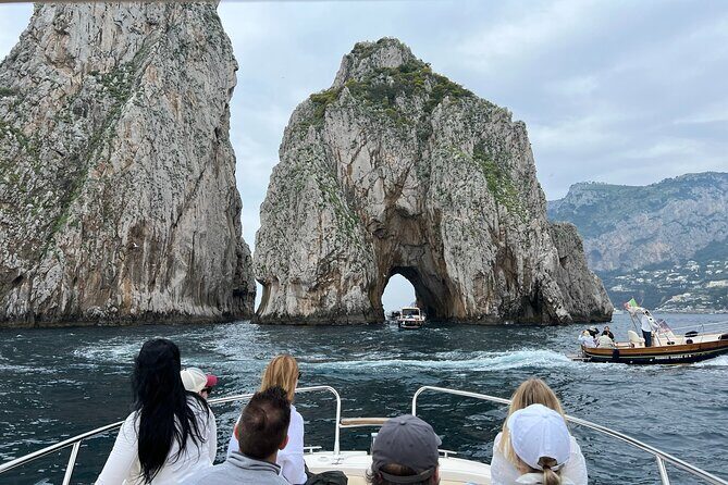 Capri Exclusive Premium Semi-Private Luxury Tour - More Coast Stops: Color Grottos and Tiberius’ Cliff Story