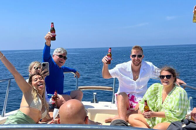 Capri Exclusive Premium Semi-Private Luxury Tour - The Boat Setup: Small-Group Comfort + Easy Swimming
