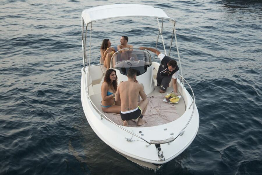Capri Island & Blue Cave Private Boat Tour from Sorrento - Snorkel and possible dolphins near Punta Campanella