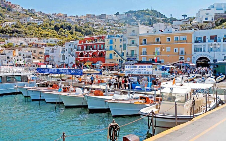 Capri: Island Boat Tour with Blue Grotto Stop - Blue Grotto reality check: rowboats, ticket fee, and the waiting game