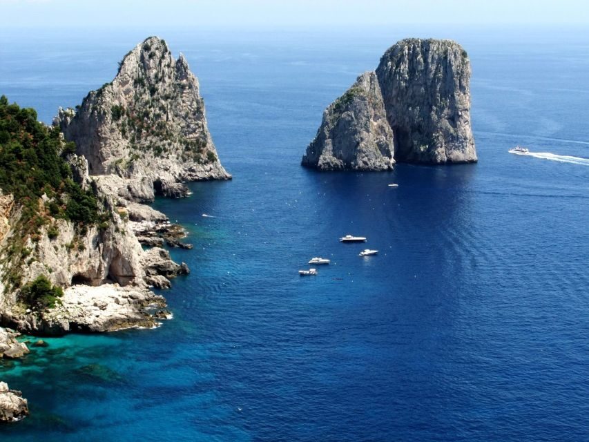 Capri on your own: day trip with typical lunch from Naples - Monte Solaro chairlift and the Gardens of Augustus: the big payoff sights