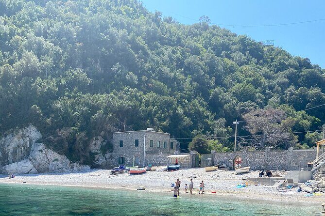 Capri-Positano Private Yacht tour from Sorrento,Positano or Capri - Positano Waterfront Plus Crapolla Cove: Two Different Kinds of Beach Time
