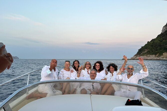 Capri Premium Private Boat Tour + City Visit - Villa Jovis cliff, Scugnizzo statue, and the Roman vibe