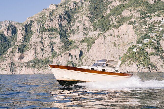Capri Private Boat Tour From Praiano, Positano or Amalfi - Capri from the sea: the grotto route you came for