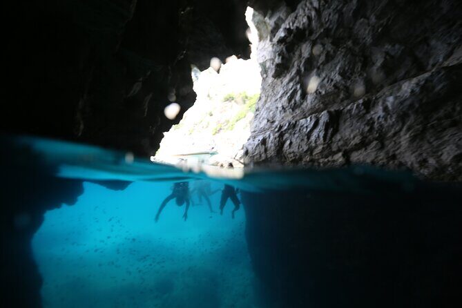 Capri Private Boat Tour from Sorrento, Positano or Amalfi - Green Grotto Swim Stop: The Water Moment