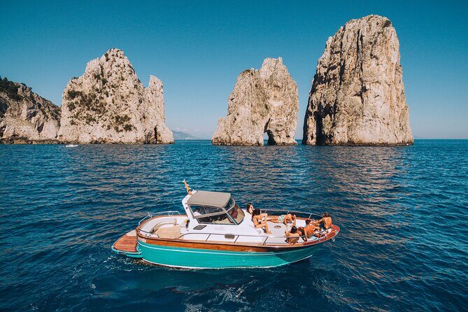 Capri Private Boat Tour from Sorrento, Positano or Naples - Drinks, snacks, and comfort details that add up