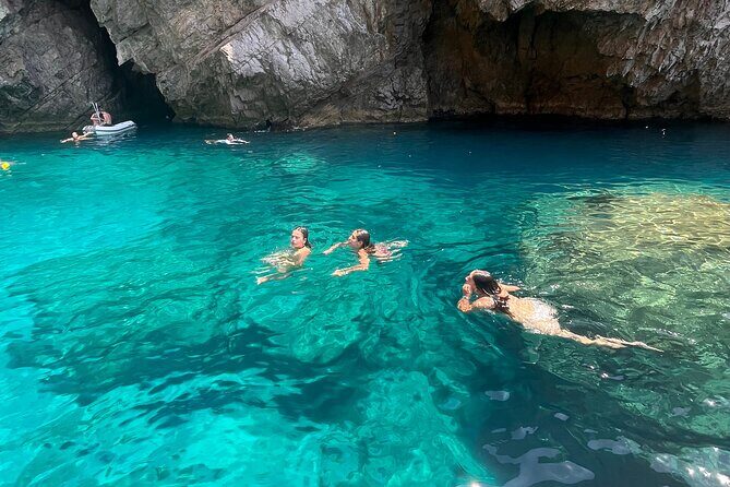 Capri Private Boat Tour from Sorrento - Premium 28ft Boat - Cala Ventosa Swim Time and Capri Marina Grande Choices