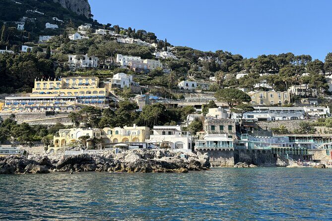 Capri Private Boat Tour with Spritz included - Massa Lubrense Waterfall Stop on the Way Back