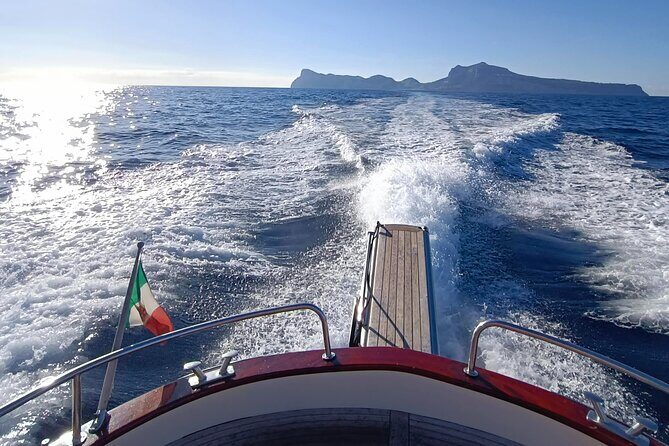 Capri Samba Boat Tour, Sail in Style by Boat. - A classic Capri boat feel, without the crowds around town