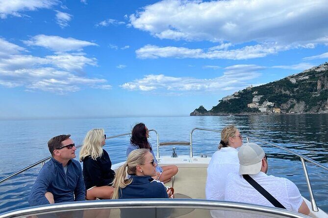 Capri Semi-Private Boat Tour and City Visit from Sorrento - The coastline tour: Marina Grande and the Roman-bathing start