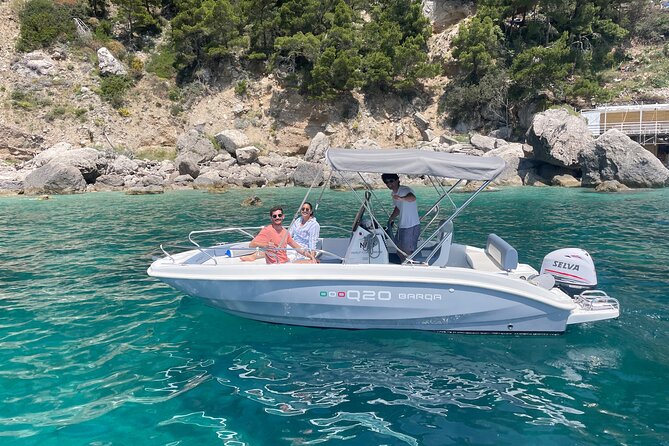 Capri Tour for Private Groups by Luxury Boat - Bagni Regina Giovanna: start with Sorrento’s waterfall stop and a scenic cruise