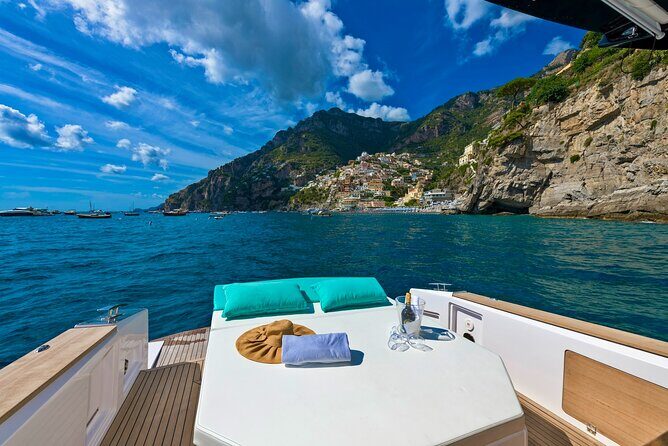 Capri, Your Way: A Tailored Full-Day Private Boat Tour - Skipper-led comfort: snacks, beverages, towels, and the Prosecco return