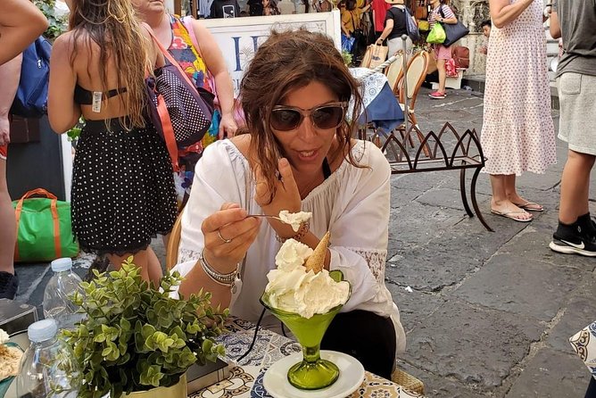 Carmine's Amalfi Coast SECRET Tour - Positano walking route: crafts, narrow alleys, and a bougainvillea pathway to the beach
