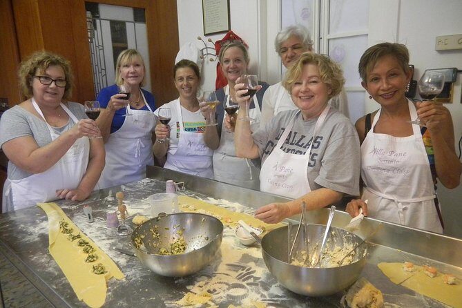 Cooking Class & Guided Farm Tour On The Hills Of Sorrento - The patio meal in front of the villa: eating with a view