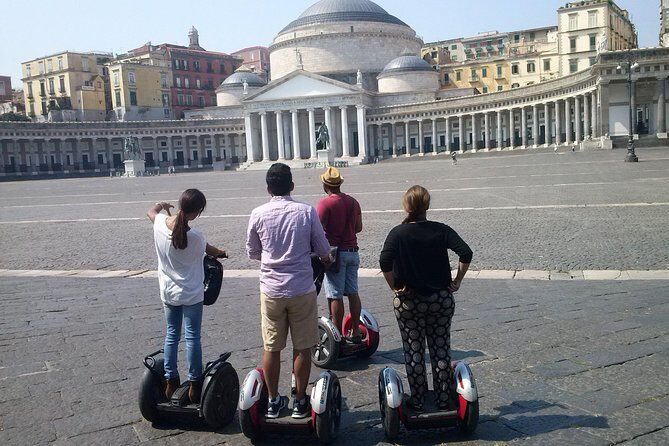 CSTRents - Naples Segway PT Authorized Tour - Castel dell’Ovo on soft sands: the oldest stop hits hardest