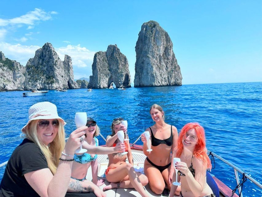 Discover Capri's Hidden Gems: Group Tour Boat Experience - Blue Grotto option: when weather allows, and timing matters