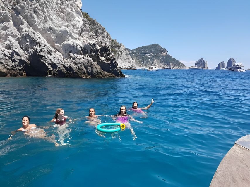 Esperienza Privata a Capri in Barca con Gozzo Classico 3H - The open-water loop: Punta Carena, Marina Piccola, and the views that make Capri feel real