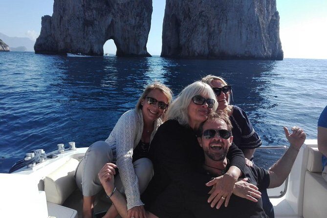 Excursion to Capri by shared boat departure from Sorrento - Capri town center on your own: the 3 to 4 hour window
