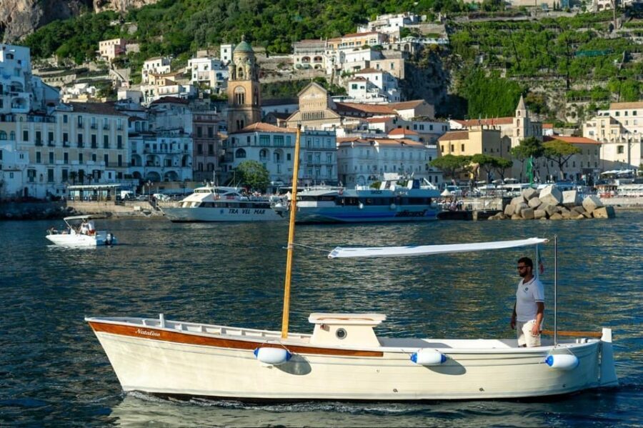 From Amalfi: Amalfi - Positano - Coast boat tour - Getting to Positano: How to Make 1.5 Hours Count