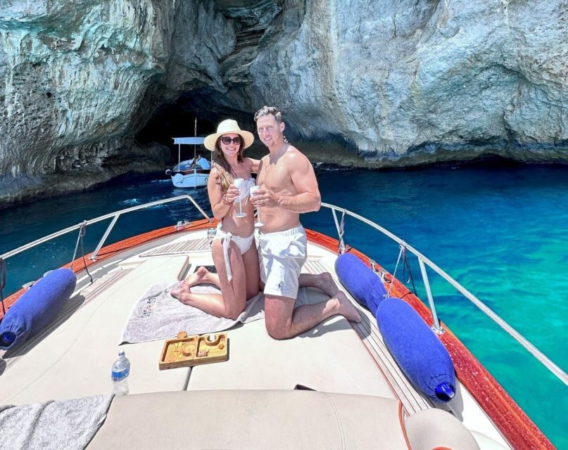 from Amalfi: Capri Boat Tour with Blue Grotto - Faraglioni pass-by: the photo stop that earns its reputation