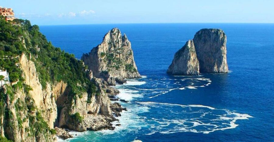 From Amalfi: Group Boat Tour to Capri with Swimming - The Amalfi-to-Capri cruise: where the photo odds improve