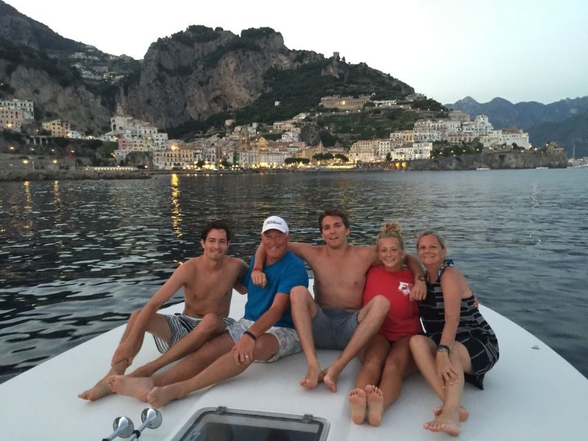 From Amalfi: Private Sunset Cruise along the Amalfi Coast - Key highlights to look for