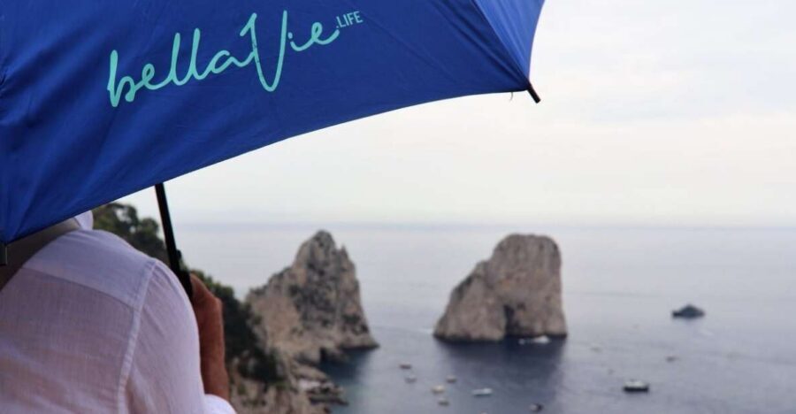 From Capri: Blue Grotto, Capri and Anacapri Guided Tour - Rowboat time at the Blue Grotto: the main event, weather included
