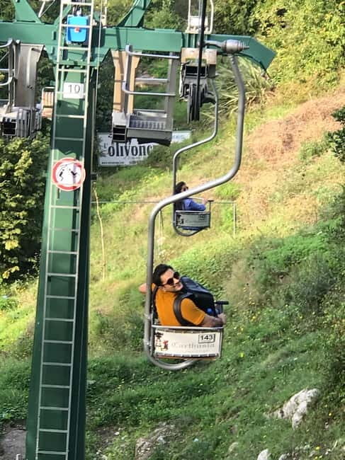 From Capri: Highlights Tour with Chairlift Ticket - Blue Grotto note: separate ticket territory