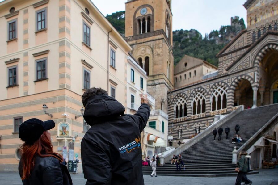From Naples: Amalfi Coast Full-Day Trip - Sorrento cliffs and a quick limoncello tasting