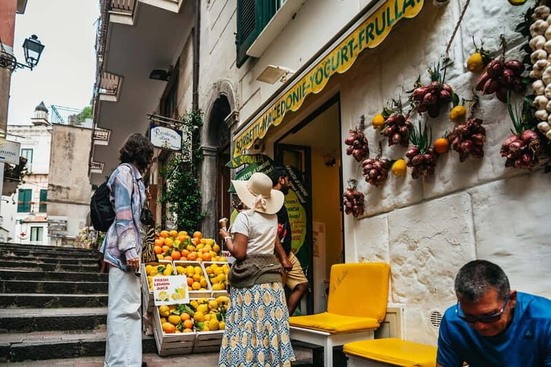 From Naples: Best Amalfi Coast & Positano Cruise Experience - Positano free time: colorful streets, shortcuts, and beach moments