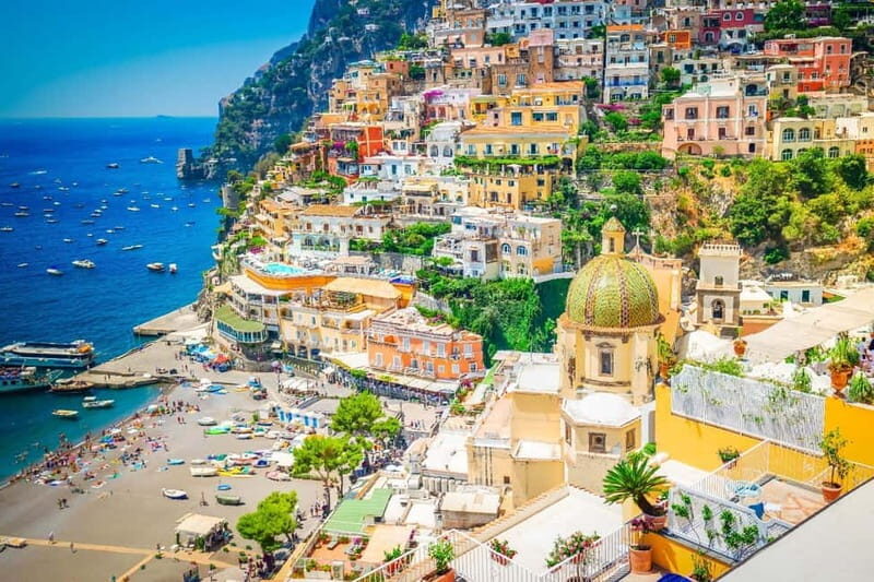 From Naples: Best Amalfi Coast & Positano Cruise Experience - Salerno boat cruise: where the coastline really shows up