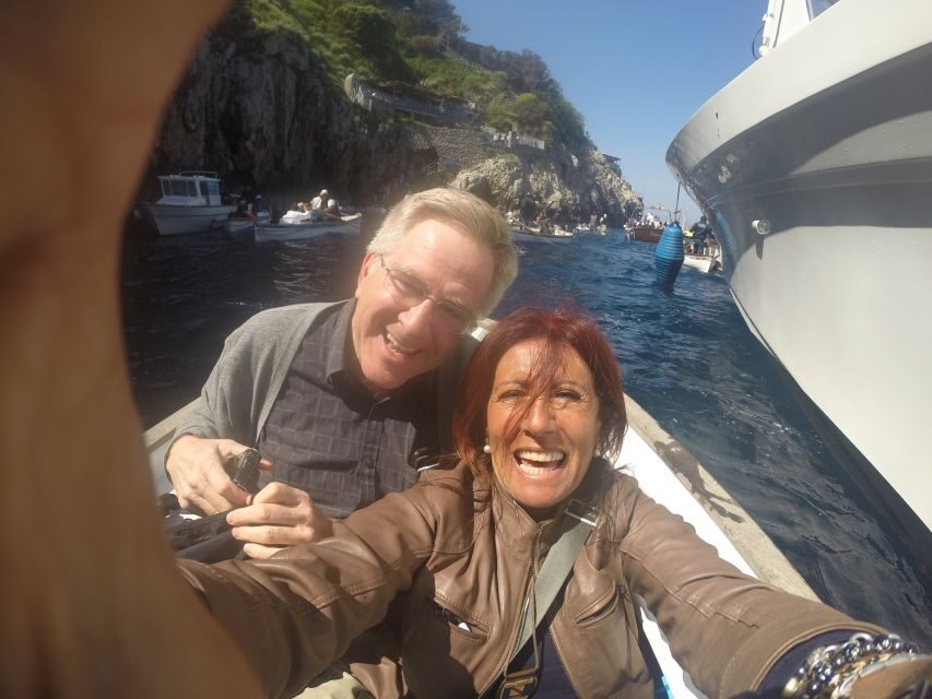 From Naples: Blue Grotto and Capri Trip - Capri Center and the Piazzetta: people-watching with real orientation
