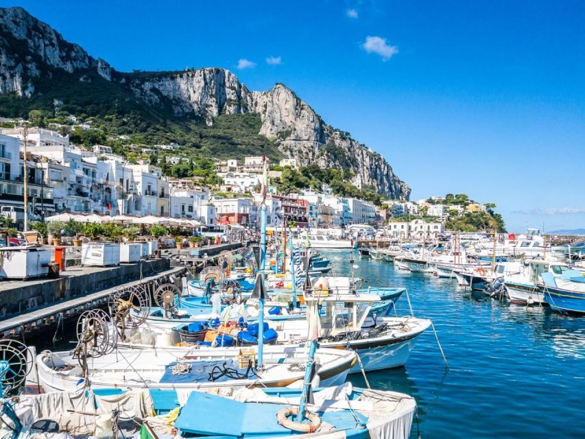 From Naples: Capri, Anacapri, and Blue Grotto Full-Day Trip - Meeting at Molo Beverello and the Ferry Ride to Capri