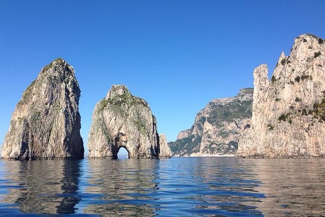From Naples: Capri Island Tour with Lunch and Blue Grotto - Faraglioni by boat with live narration: your fast “Capri 101”