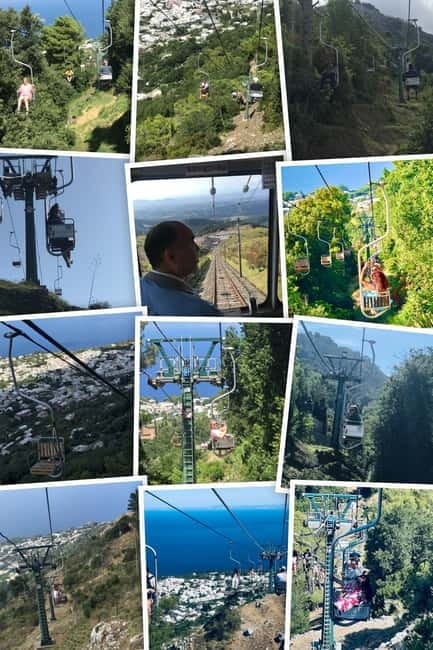 From Naples: Explore Capri with Chairlift Experience - Capri Town walk to La Piazzetta: guided orientation, then breathing space
