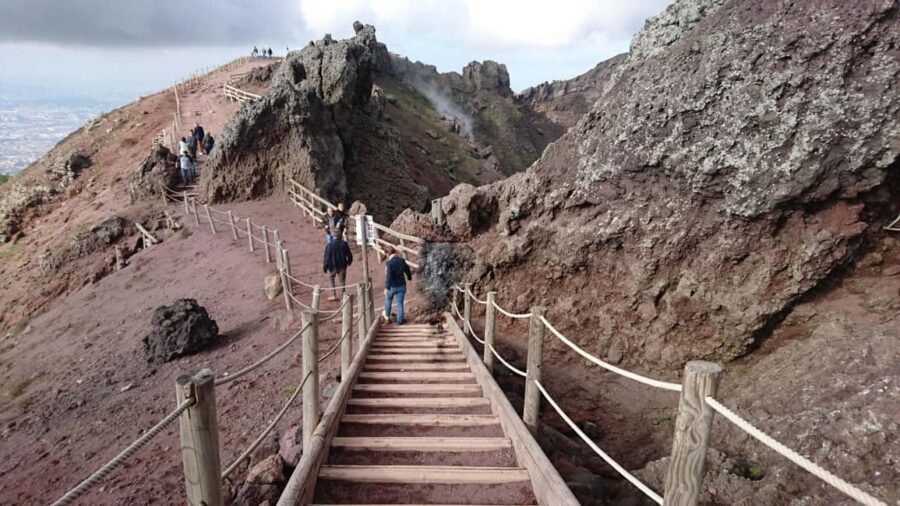 From Naples: Pompeii and Vesuvius Day Tour - Mount Vesuvius Walking Track: Views, Scale, and What to Expect