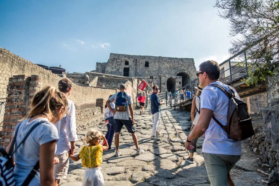 From Naples: Pompeii Skip-the-Line Guided Tour - Via dell’Abbondanza and the Theater District: Streets With Wheel Grooves