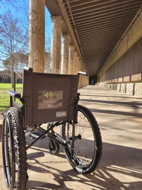 From Naples: Pompeii Wheelchair-accessible with a Guide - The ramp van transfer: what changes when mobility matters