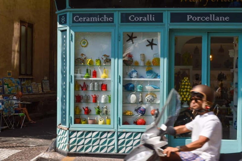 From Naples/Salerno: Pompeii, Sorrento and Amalfi Coast Tour - Sorrento’s streets and the “things you can carry home”