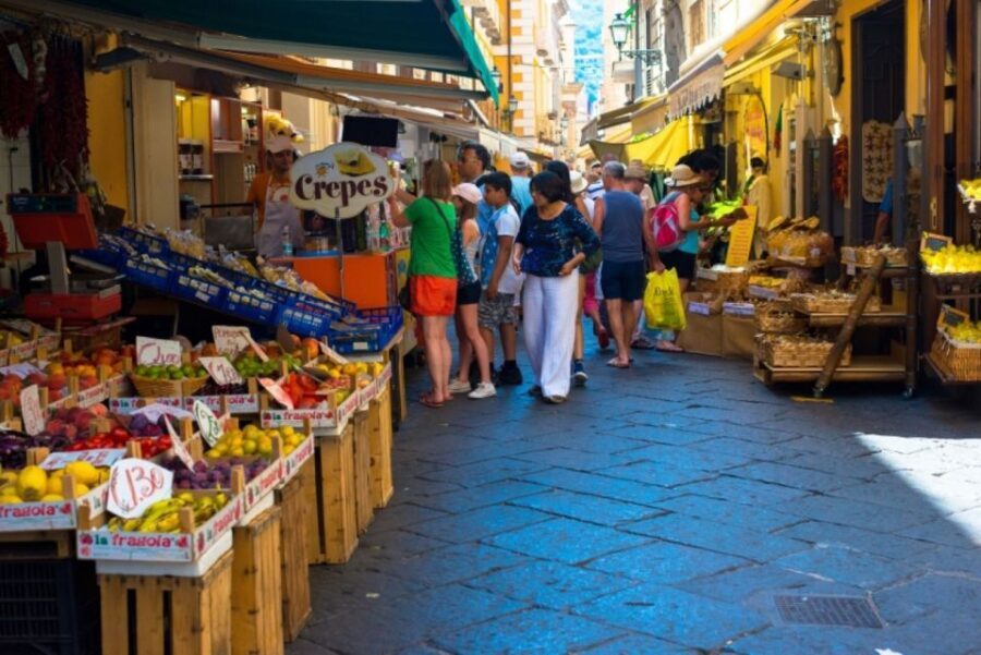 From Naples: Sorrento, Positano, and the Amalfi Coast Tour - Positano: steep streets, sea views, and a real time window to browse
